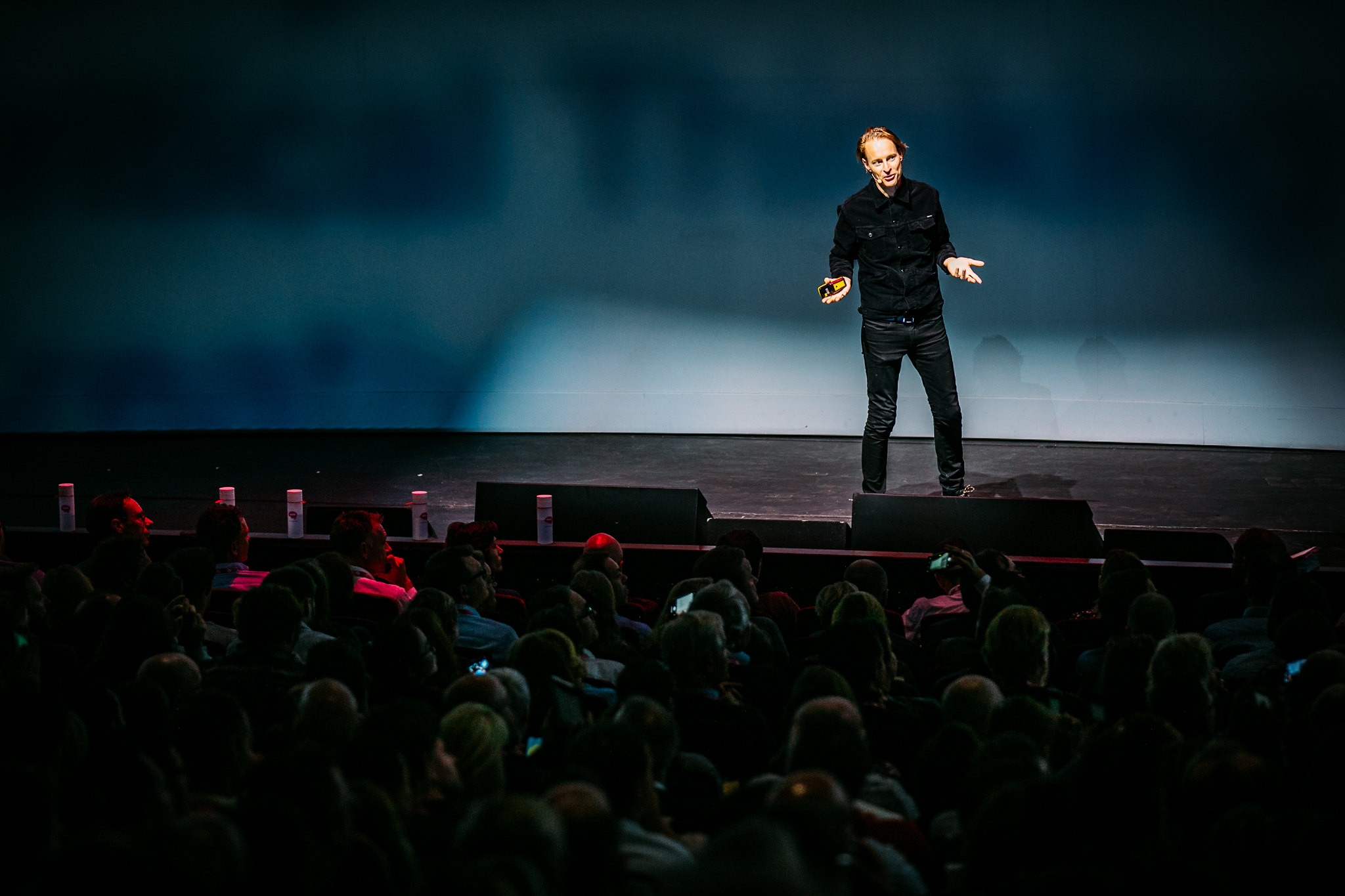 Daan Roosegaarde tijdens Purpose Driven Leadership