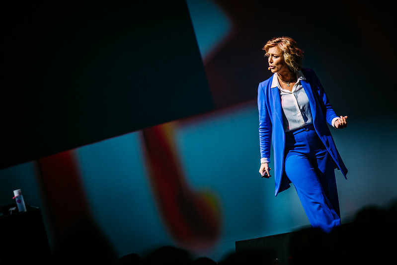 Jitske Kramer tijdens Purpose Driven Leadership