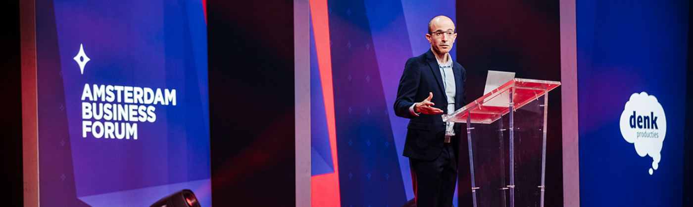 DenkTank special #1: Yuval Noah Harari op Amsterdam Business Forum
