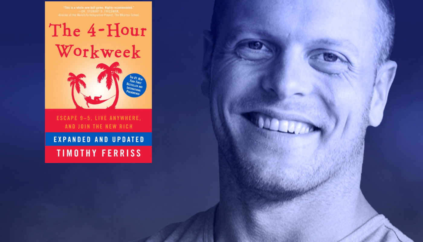 Tim Ferriss: Author, podcaster, blogger, investor, innovator